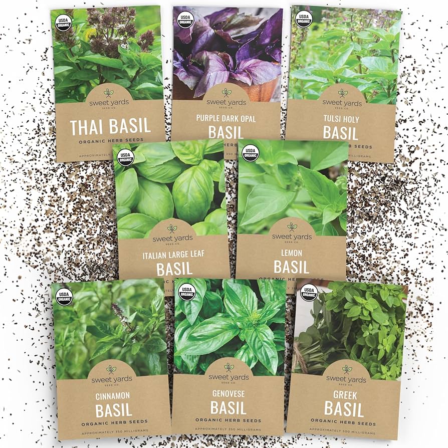 Johnny's Selected Seeds Basil Mix